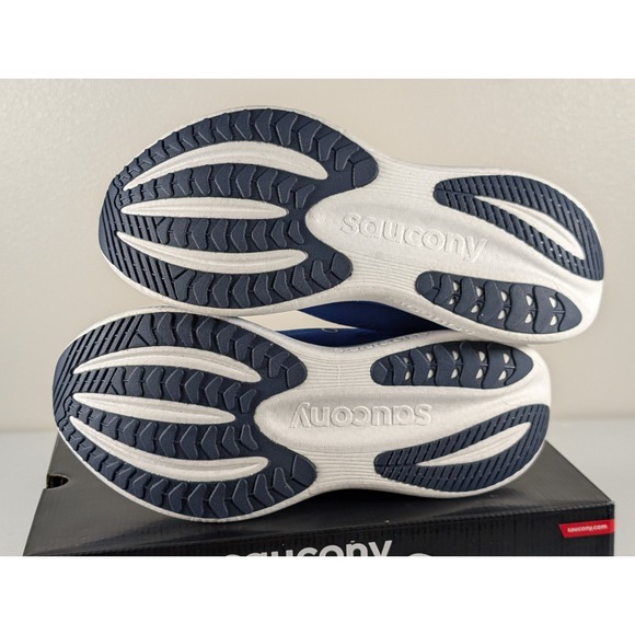 Saucony Triumph 23 Men\'s 11.5 Wide Running Shoes Lapis Silver S21023-215 main image 9
